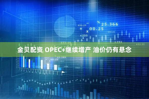 金贝配资 OPEC+继续增产 油价仍有悬念