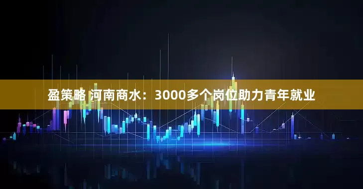 盈策略 河南商水：3000多个岗位助力青年就业